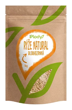 Rýže natural, dlouhozrnná Rýže natural, dlouhozrnná
