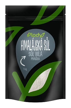 Himalájská sůl bílá, prášek Himalájská sůl bílá, prášek
