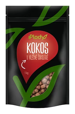 Kokosová kostka v mléčné čokoládě Kokosová kostka v mléčné čokoládě