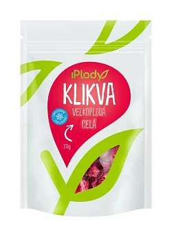 Klikva lyofilizovaná, celá 20g Klikva lyofilizovaná, celá 20g