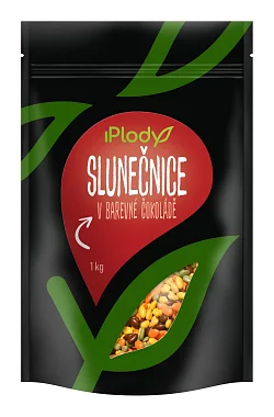 Slunečnice v barevné čokoládě Slunečnice v barevné čokoládě