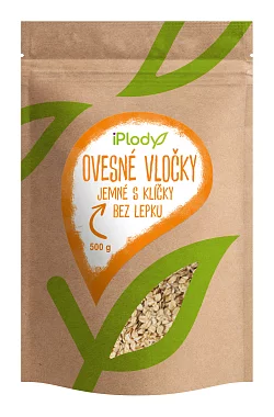 Ovesné vločky jemné s klíčky bez lepku 500 g Ovesné vločky jemné s klíčky bez lepku 500 g