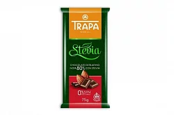 Hořká čokoláda se stévií 80% 75g Hořká čokoláda se stévií 80% 75g